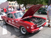 1966 Shelby GT350 race car, owned by Tom Greene.