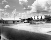 Pure Oil Co. bulk plant on French Ave at Sixth St. in Sanford, Florida.