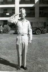 Portrait of U.S. Army Staff Sergeant Frank Davis during the Vietnamese Conflict.