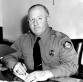 Portrait of FHP Captain H.C. Martin (Commander of the Central Division) - Tallahassee, Florida.
