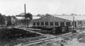 Power house and storehouse at the Merrill-Stevens shipyard in Jacksonville, Florida.