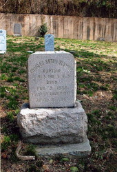 Grave stone for Charles Seton Fleming at the Hollywood Cemetery in Richmond, Virginia.