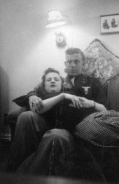 Mr. & Mrs. Maloney at home at Dale Mabry Field near Tallahassee, Florida.