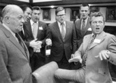 Florida legislative representatives sextet singing "Show Me the Way Home"