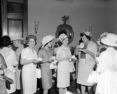 Legislative wives at mansion