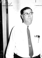 Portrait of Bradford County sheriff P.D. Reddish