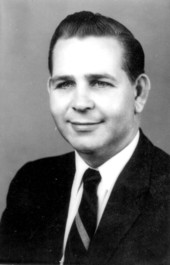 Portrait of Democrat legislator James N. "Gator" Beck