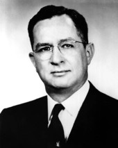 Portrait of Industrial Commission chairman J. Danford Wright Jr.