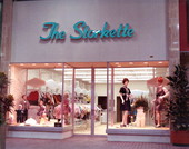 Storefront of The Storkette at the Northwood Mall on opening day - Tallahassee, Florida.
