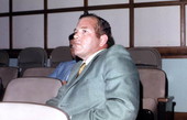 Democratic party chairman Pat Thomas