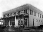 Everett hotel and post office - LaBelle, Florida