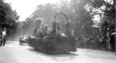 Float in the centennial celebration parade - Tallahassee, Florida.