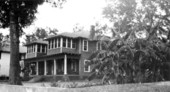 Side view of Mrs. Butler's 4 apartment house on College Avenue - Tallahassee, Florida.