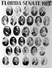Members of the 1915 Florida Senate - Tallahassee, Florida