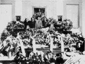 Swearing in day for Senate President William C. Hodges.