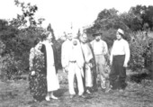 Thomas A. Edison and wife with some friends - Fort Myers, Florida.