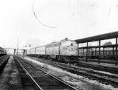Last run of the Florida East Coast Railway passenger trains - Jacksonville, Florida.
