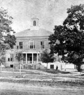 First Leon County courthouse - Tallahassee, Florida.