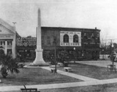 Confederate battle monument in the city square - Marianna, Florida