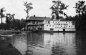 Hart Line's "Hiawatha" steamboat at Silver Springs - Ocala, Florida.