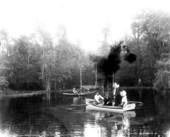 Rowboat at the Ladies Parlor Spring - Ocala, Florida