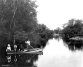 Rowboat on the Ladies Parlor Spring - Ocala, Florida
