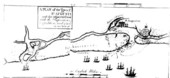 Plan of the town and harbor of Saint Augustine