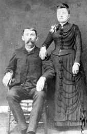 Portrait of Mr. and Mrs. Frank Butler - Wakulla County, Florida