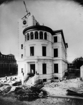 Construction of the post office building - Jacksonville, Florida.