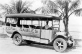 Dammers, Gillette and Burnes company bus - Coral Gables, Florida