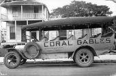 Dammers, Gillette and Burnes company bus - Coral Gables, Florida
