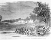 The Battle of Santa Rosa - The rebels driven by the regulars to their boats.