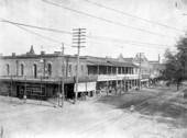 Stores along Main Street - Gainesville, Florida.