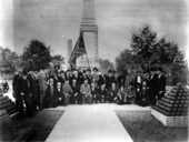 Civil war veteran reunion at Lee Square - Pensacola, Florida.