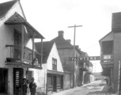 Street scene along Charlotte Street - Saint Augustine, Florida