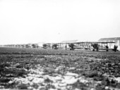 Army Air Service planes lined up at Carlstrom Field near Arcadia - De Soto County, Florida.