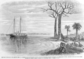Scene of a Civil War skirmish on the Ochlockonee River