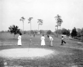 Group golfing - De Land, Florida