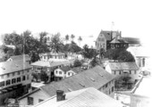Overview of the city - Key West, Florida.