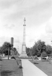 Civil War monument - Pensacola, Florida.