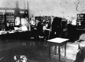 Back shop of post office - Madison, Florida