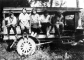 First Alva and Lee County school bus