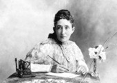 Portrait of author Beatrice Mareau
