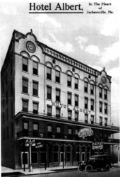 Hotel Albert- Jacksonville, Florida.