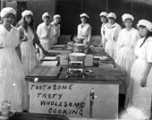 Cooking class assembled for portrait - Ocala, Florida