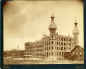 Tampa Bay Hotel during construction - Tampa, Florida.