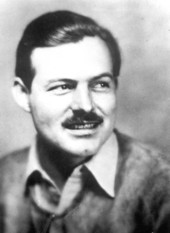 Portrait of Ernest Hemingway