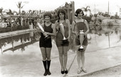 Bathing beauty contest winners - Coral Gables, Florida