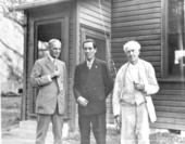 Henry Ford, Tien Lai Huang and Thomas A. Edison - Fort Myers, Florida