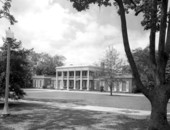 Exterior view of the new Florida Governor's Mansion - Tallahassee, Florida.